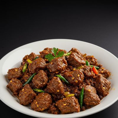 Pepper Mutton Dry